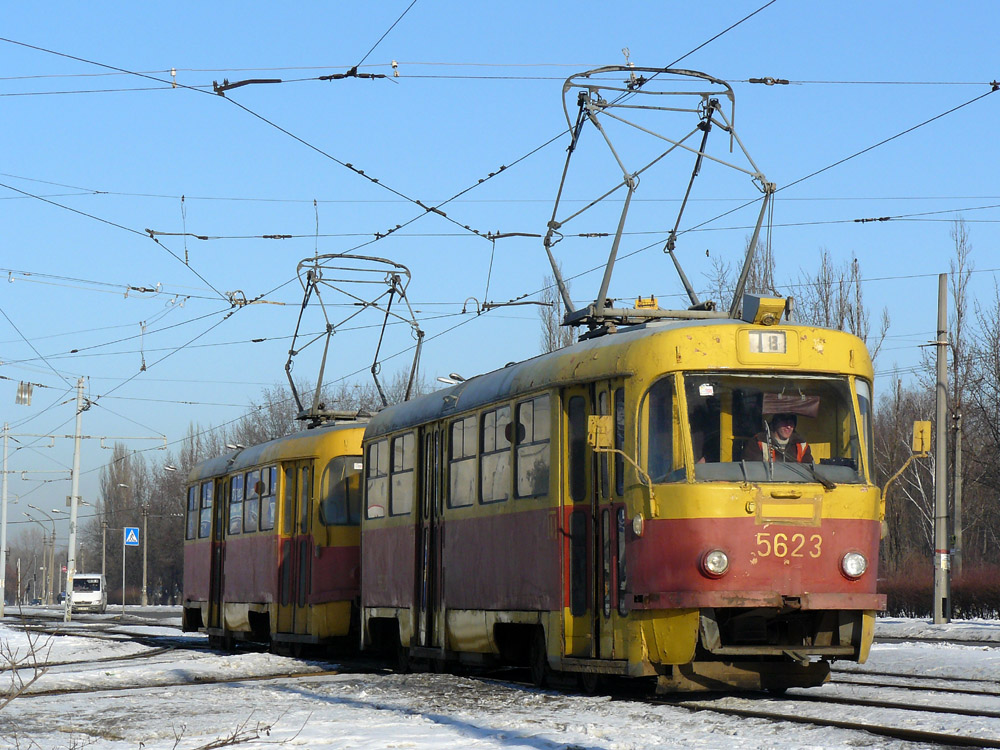 Киев, Tatra T3SU № 5623