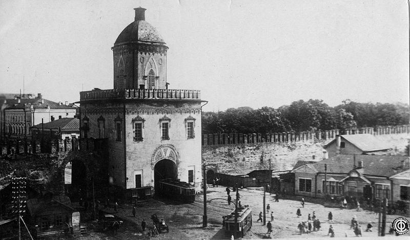 Smolensk — Dismantling and abandoned lines; Smolensk — Historical photos (1918 — 1944); Smolensk — Tramway lines, ifrastructure and final stations; Smolensk — Unidentified vehicles