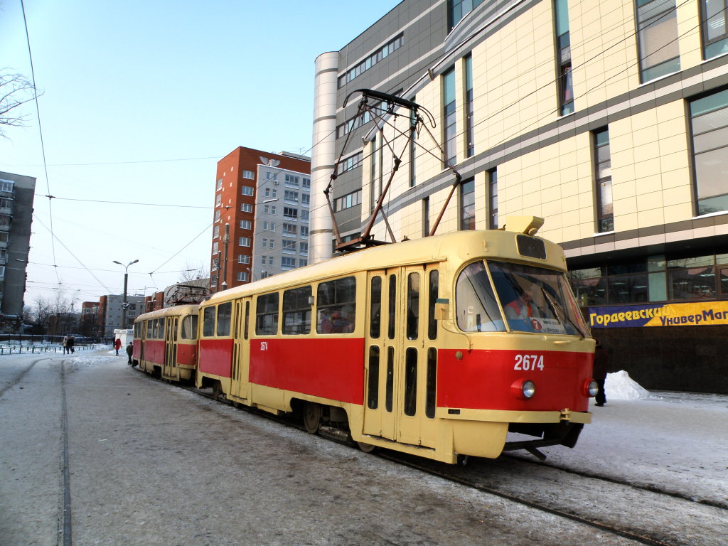 Nijni Novgorod, Tatra T3SU nr. 2674