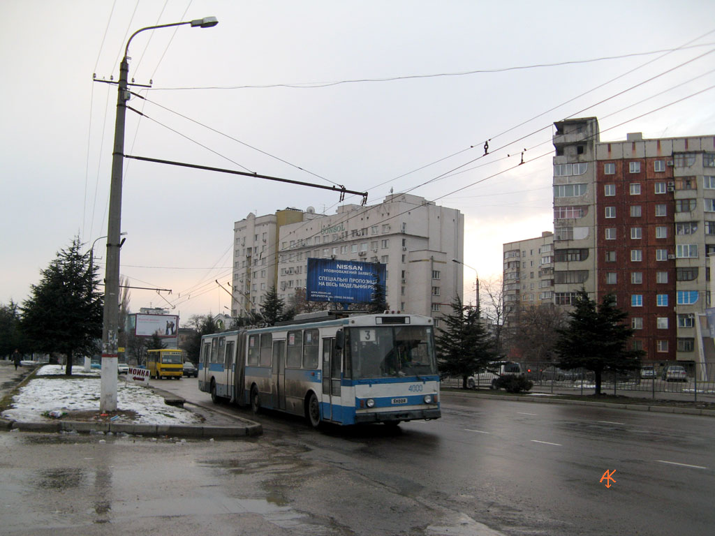 Крымский троллейбус, Škoda 15Tr02/6 № 4000