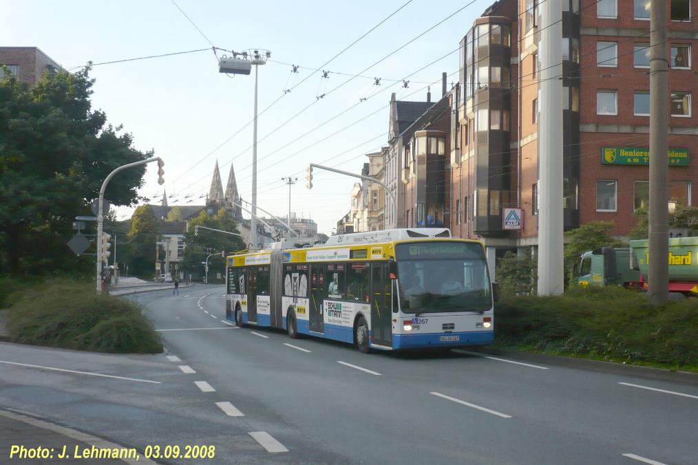 Solingen, Van Hool AG 300T Nr 267