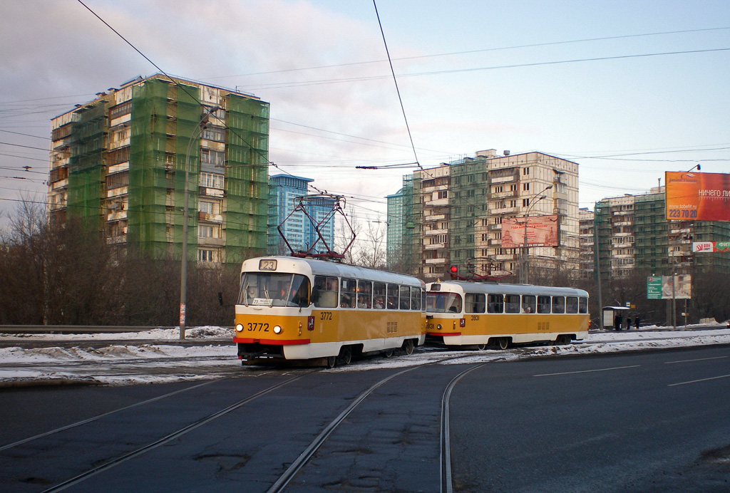 Moskva, Tatra T3SU č. 3772