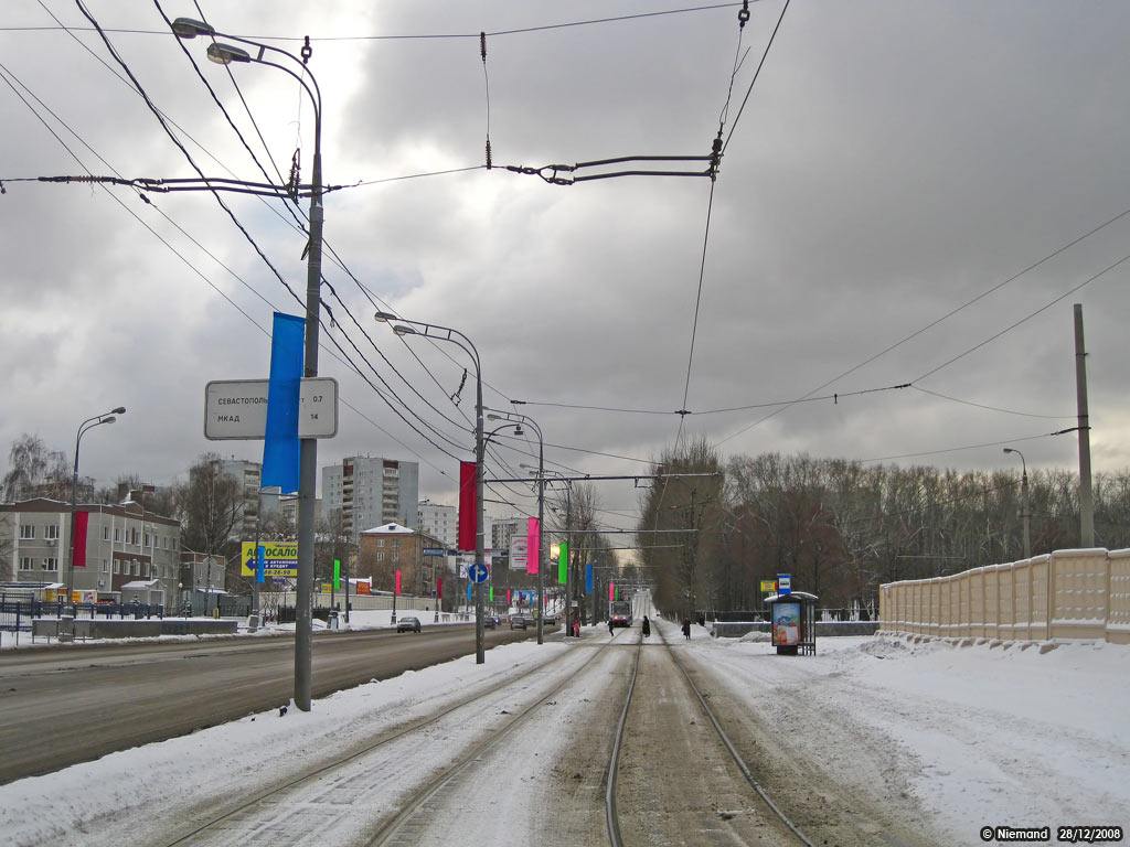 Moscou — Tram lines: South Administrative District