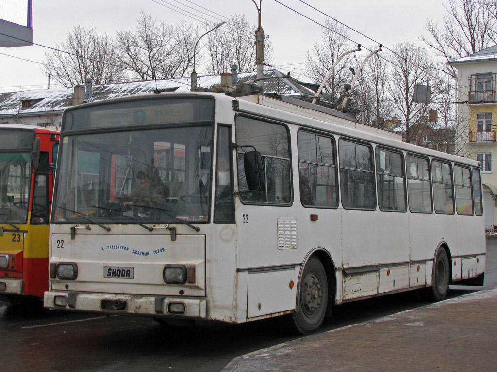 Великий Новгород, Škoda 14TrM (ВМЗ) № 22