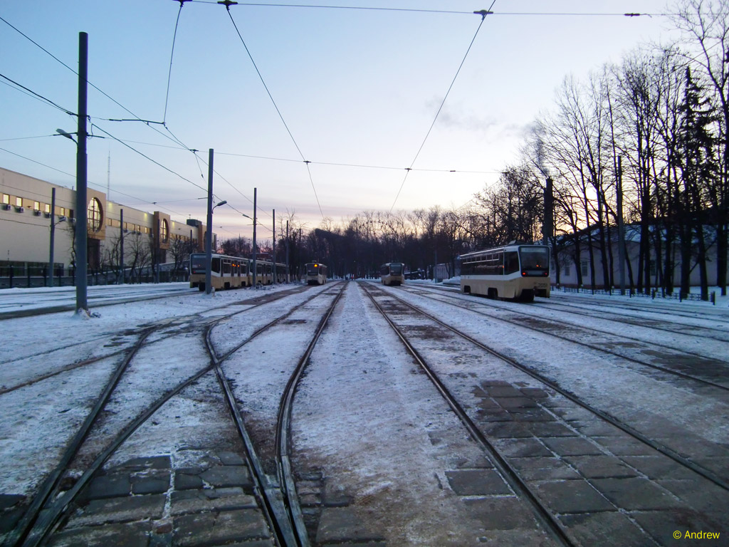 莫斯科 — Tram depots: [2] Baumana