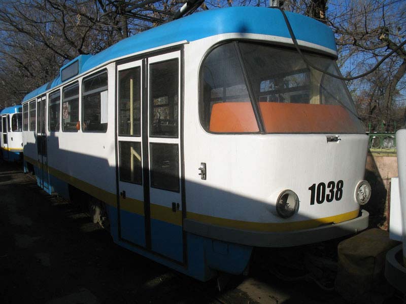Алматы, Tatra T3DC1 № 1038