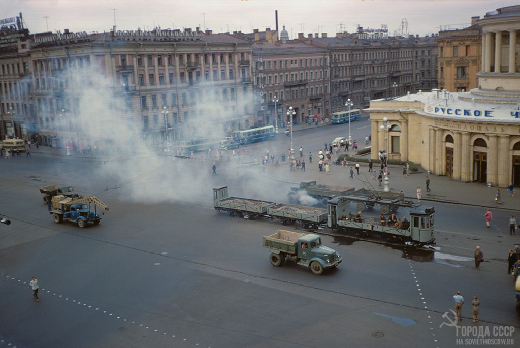 Санкт-Петербург, ГМ № Г-46; Санкт-Петербург, ГП-10 № 147; Санкт-Петербург, ГП-10 № 144; Санкт-Петербург — Трамвайные линии и инфраструктура