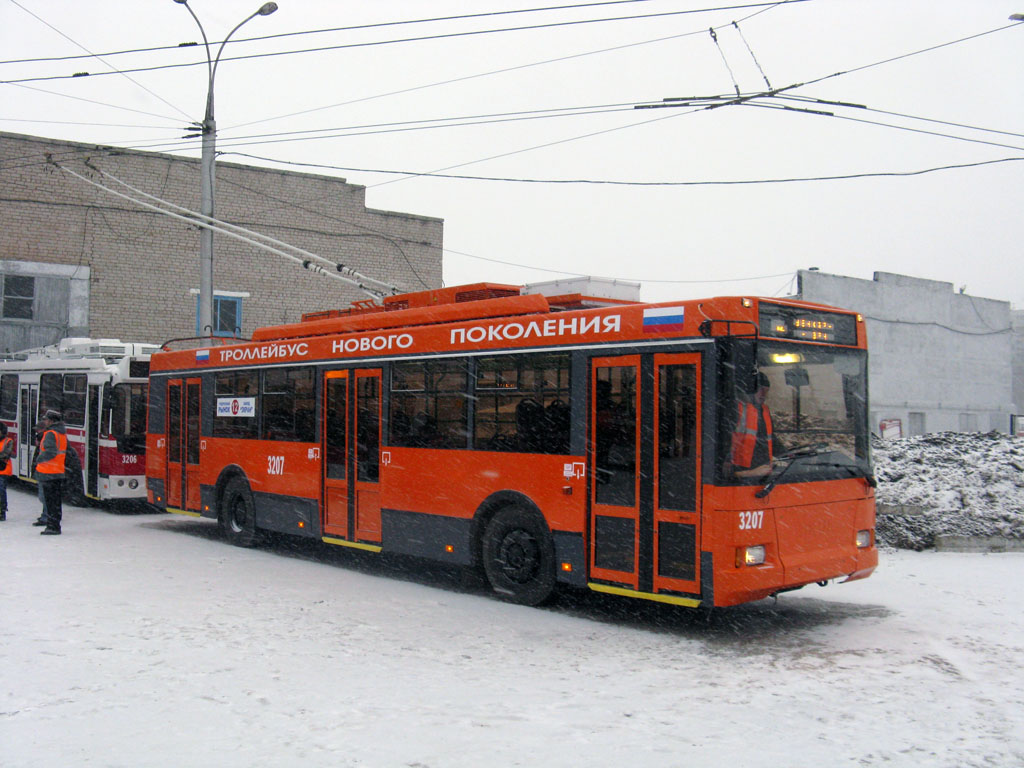 Samara, Trolza-5275.05 “Optima” Nr. 3207; Samara — Presentation of new trolleybuses at February 5, 2009
