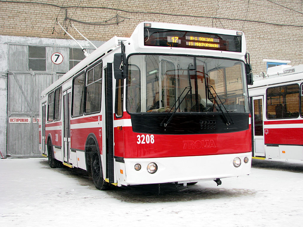 Самара, ЗиУ-682Г-016.03 № 3208; Самара — Презентация новых троллейбусов ЗиУ-682Г-016.03 и Тролза-5275.05 (5 февраля 2009 г.)