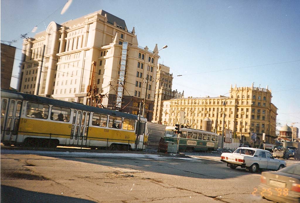 Москва, Tatra T3SU № 1991