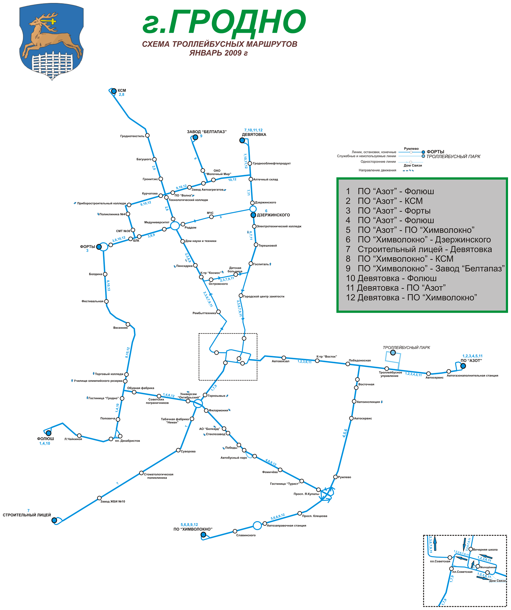 Hrodna — Maps