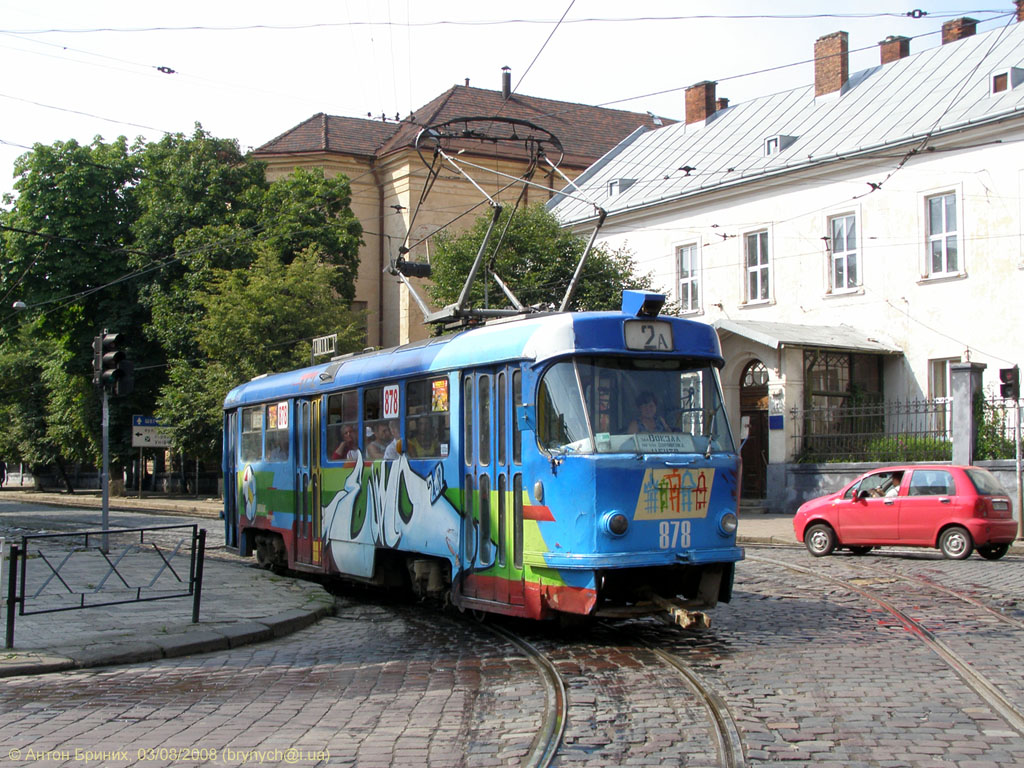 ლვოვი, Tatra T4SU № 878