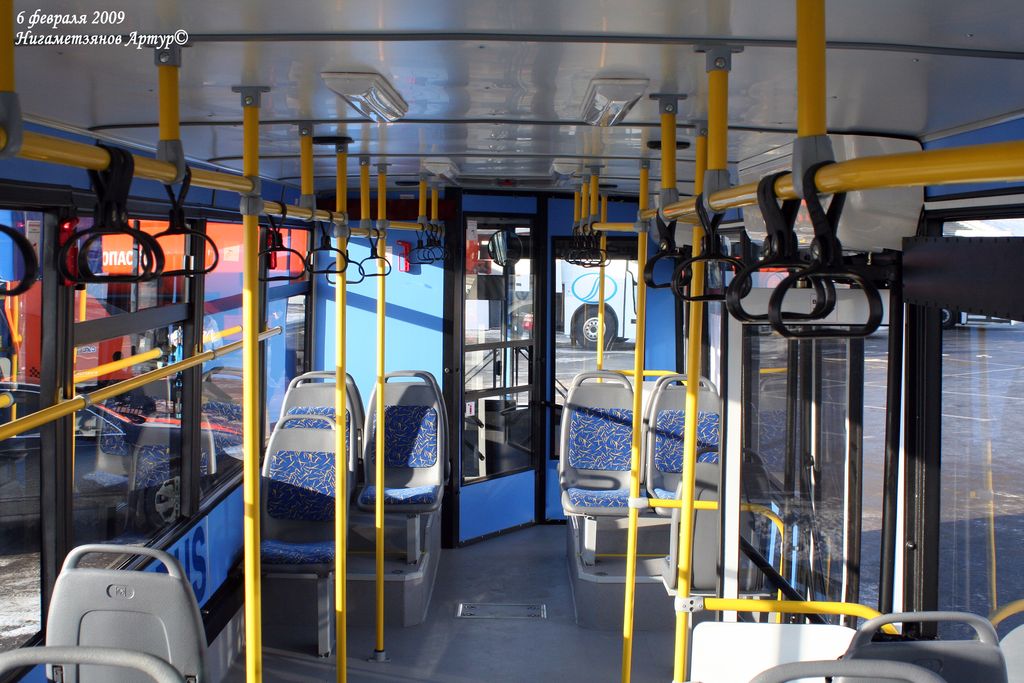 Ufa, NefAZ-BTZ 52765A № 2008; Ufa — BTZ trolleybuses at exhibitions and conventions; Ufa — Car interiors