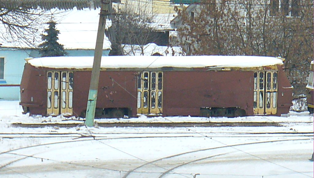 Oryol, Tatra T3SU nr. 030; Oryol — Tram cars in storage; Oryol — trolley Sheds