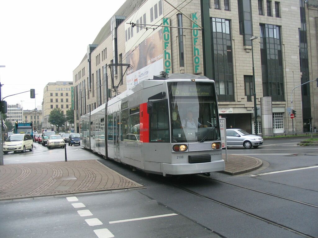 Düsseldorf, Siemens NF6 č. 2108
