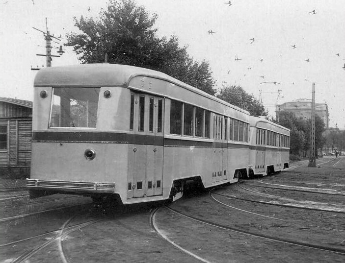 Saint-Pétersbourg, LP-36 N°. 4502; Saint-Pétersbourg — Historic tramway photos