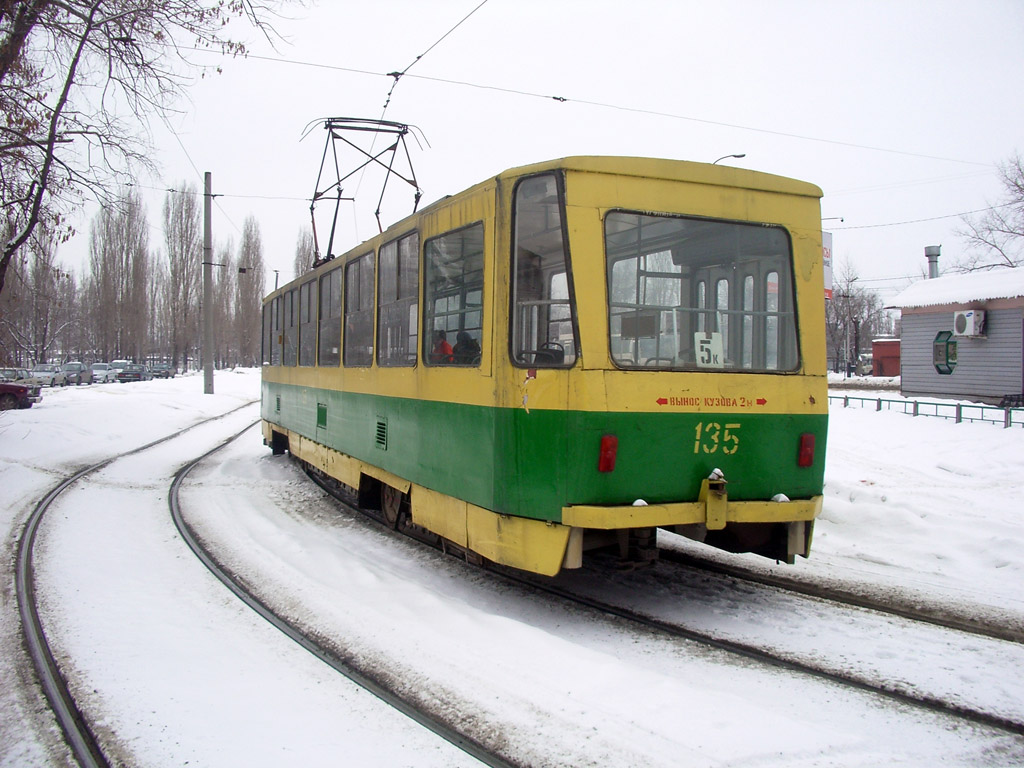 Липецк, Tatra T6B5SU № 135