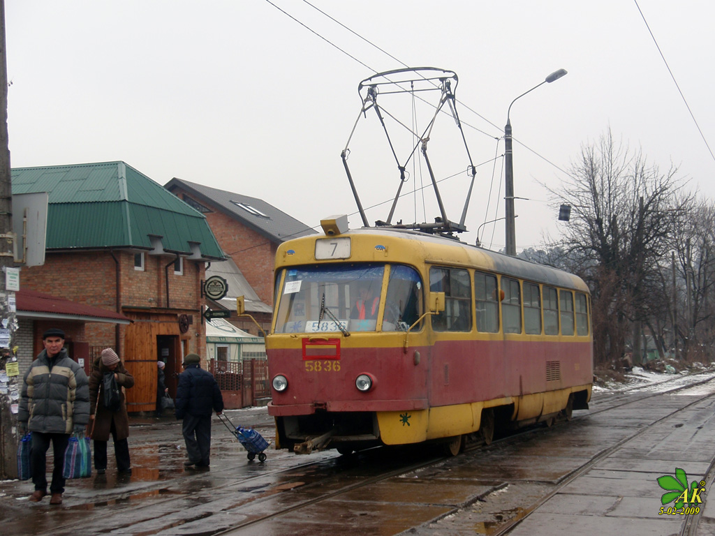 Kiiev, Tatra T3SU № 5836
