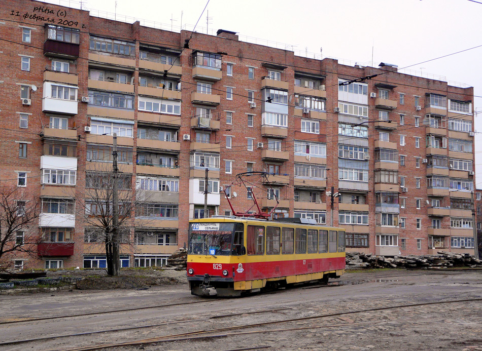 Ростов-на-Дону, Tatra T6B5SU № 829