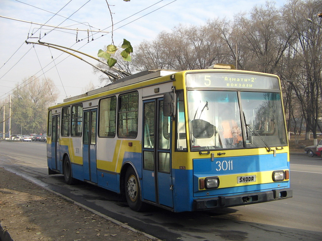 Almaty, Škoda 14Tr13/6M N°. 3011