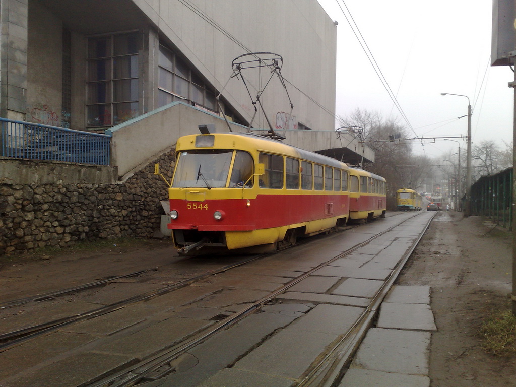 Київ, Tatra T3SU № 5544