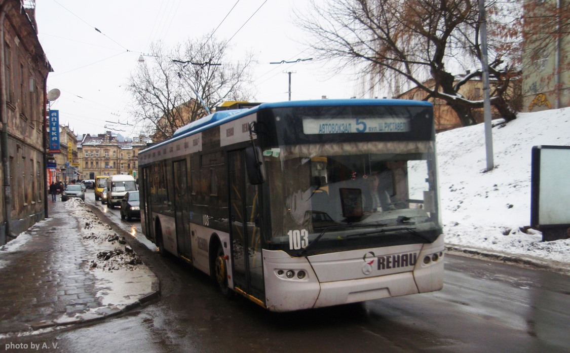 Lviv, LAZ E183D1 # 103