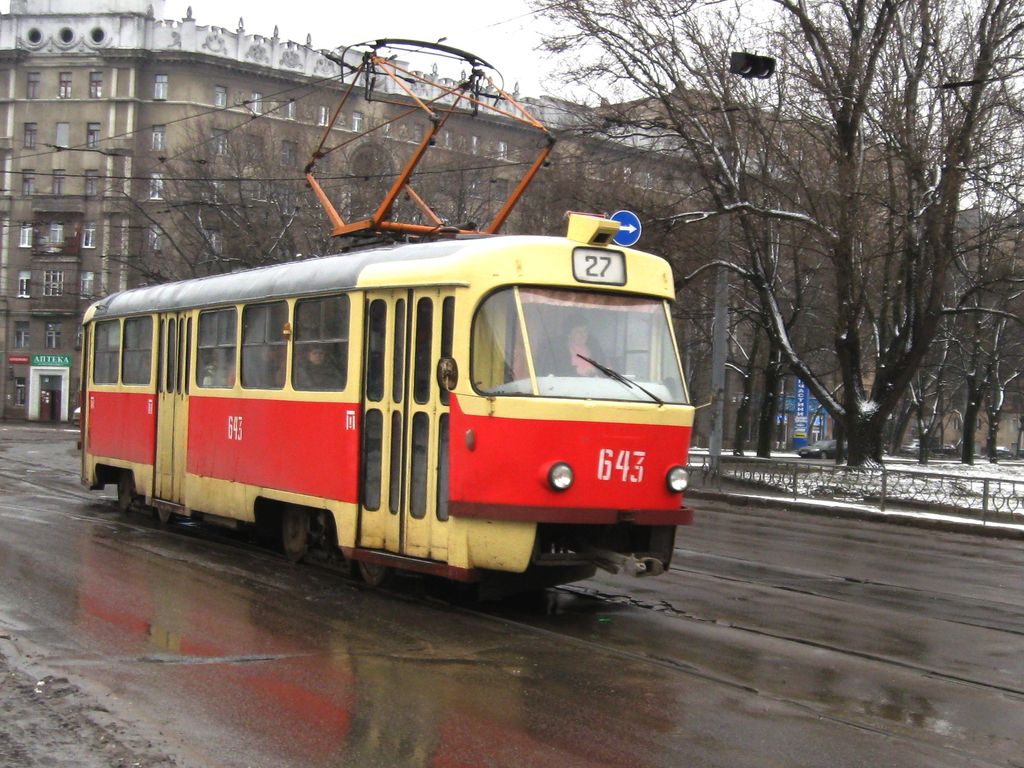 Харків, Tatra T3SU № 643
