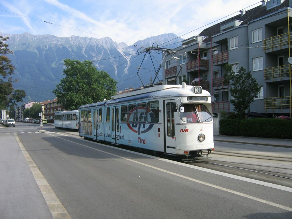 Innsbruck, Lohner GT6 nr. 76