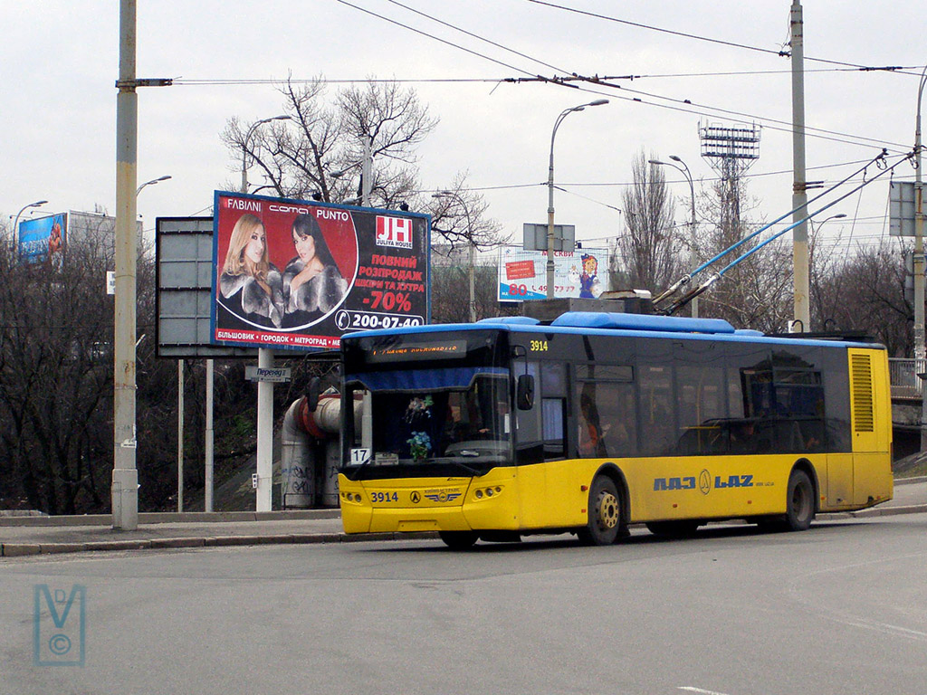 Kyiv, LAZ E183D1 № 3914