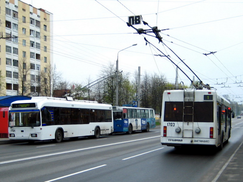 Гомель, БКМ 32102 № 1704; Гомель, БКМ 32102 № 1703; Гомель — Разные фотографии