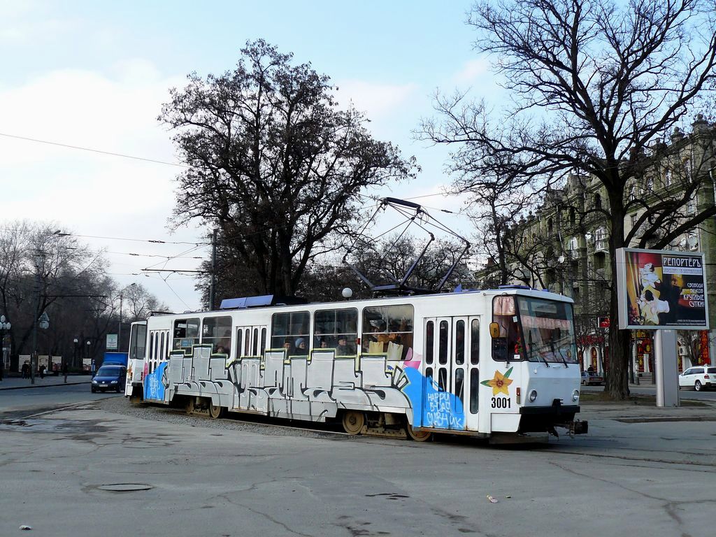 Днепр, Татра-Юг Т6Б5 № 3001