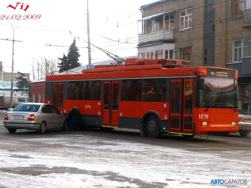 Saratov, Trolza-5275.05 “Optima” № 1278; Saratov — Accidents