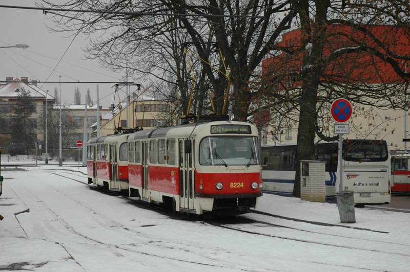 Прага, Tatra T3R.P № 8224