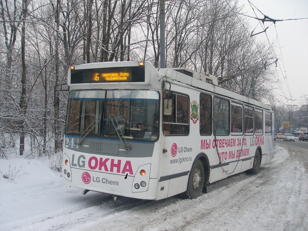 Владивосток, ЗиУ-682Г-016.02 № 244; Владивосток — Троллейбусная линия на Океанскую