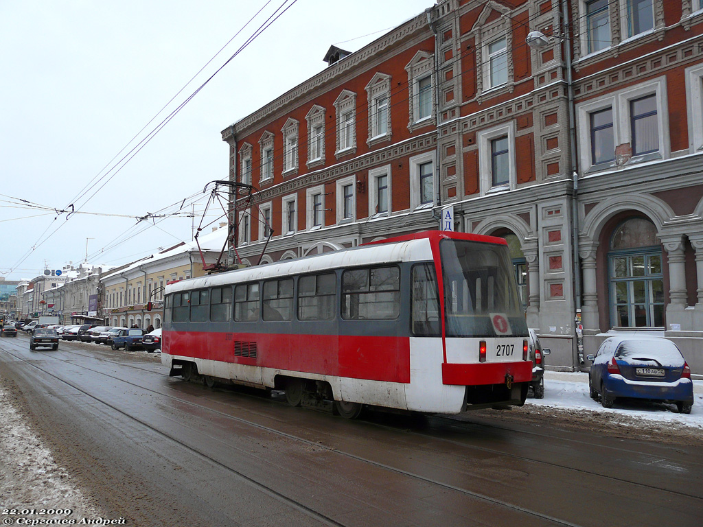 Движение 11 трамвай. Трамвайный завод в Нижнем Новгороде.