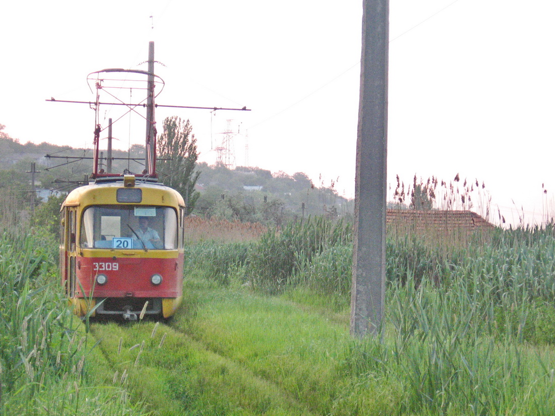 Одесса, Tatra T3SU № 3309