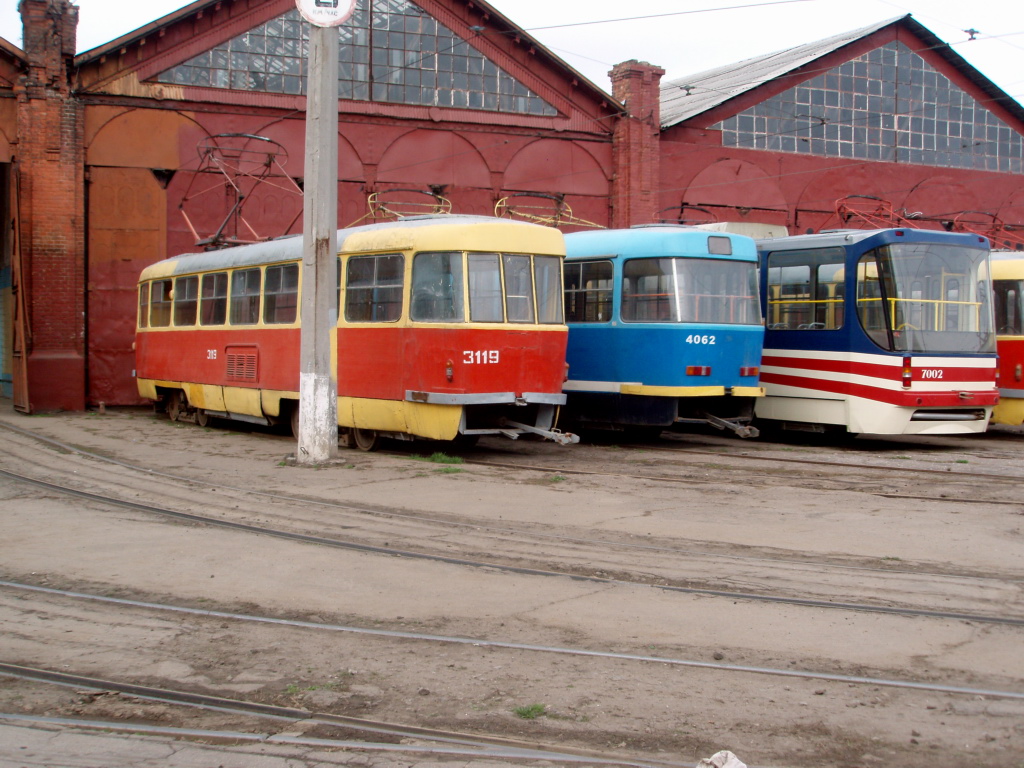 Одесса, Tatra T3SU (двухдверная) № 3119