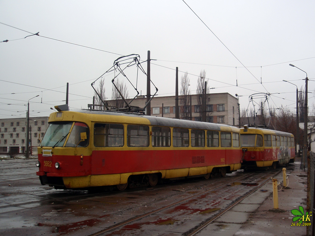 Kiev, Tatra T3SU N°. 5662