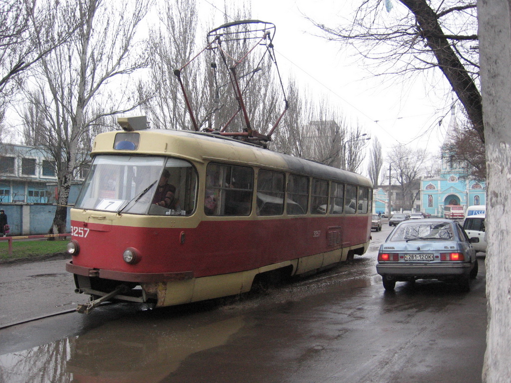 Одесса, Tatra T3SU № 3257