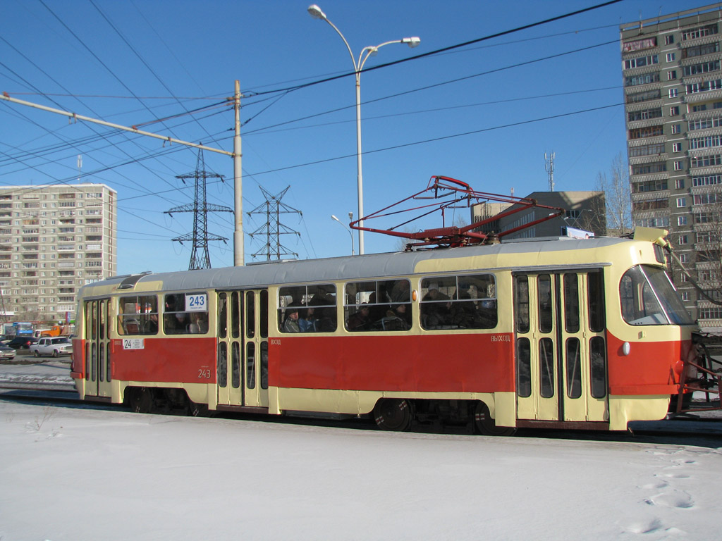 Екатеринбург, Tatra T3SU № 243