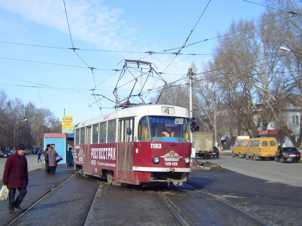 Oulianovsk, Tatra T3SU N°. 1193