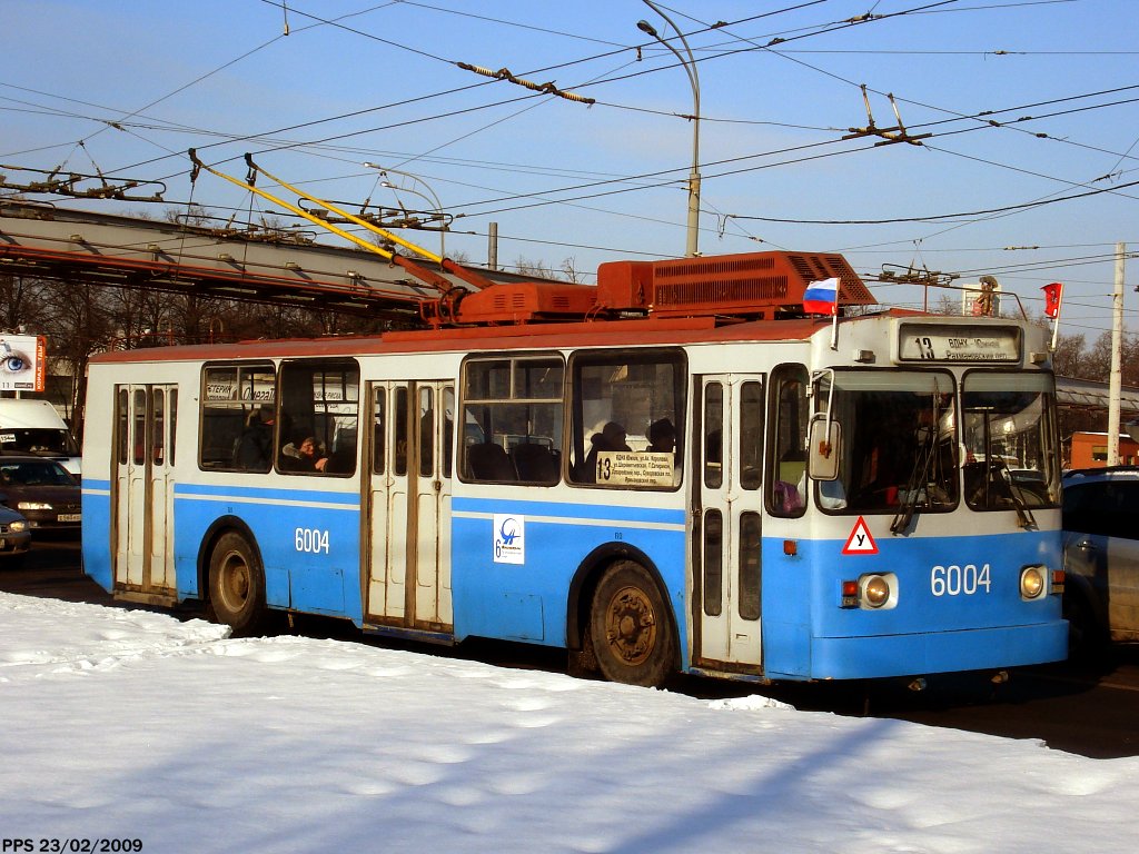 Москва, Нижтролл (ЗиУ-682Г) № 6004