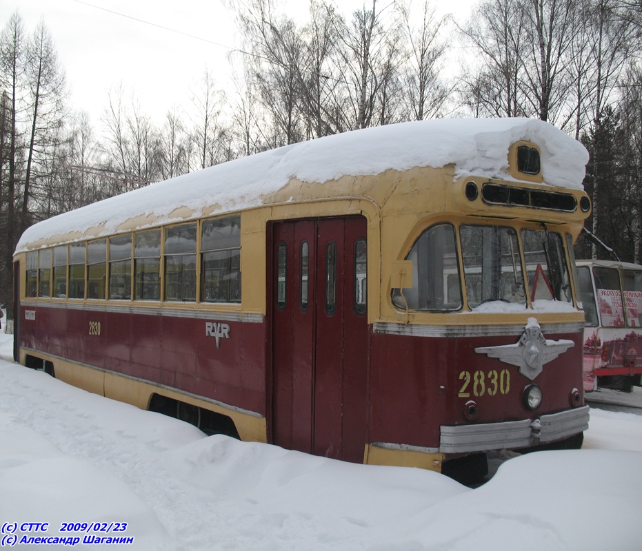 Nijni Novgorod, RVZ-6M2 nr. 2830; Nijni Novgorod — Museum-Vagons