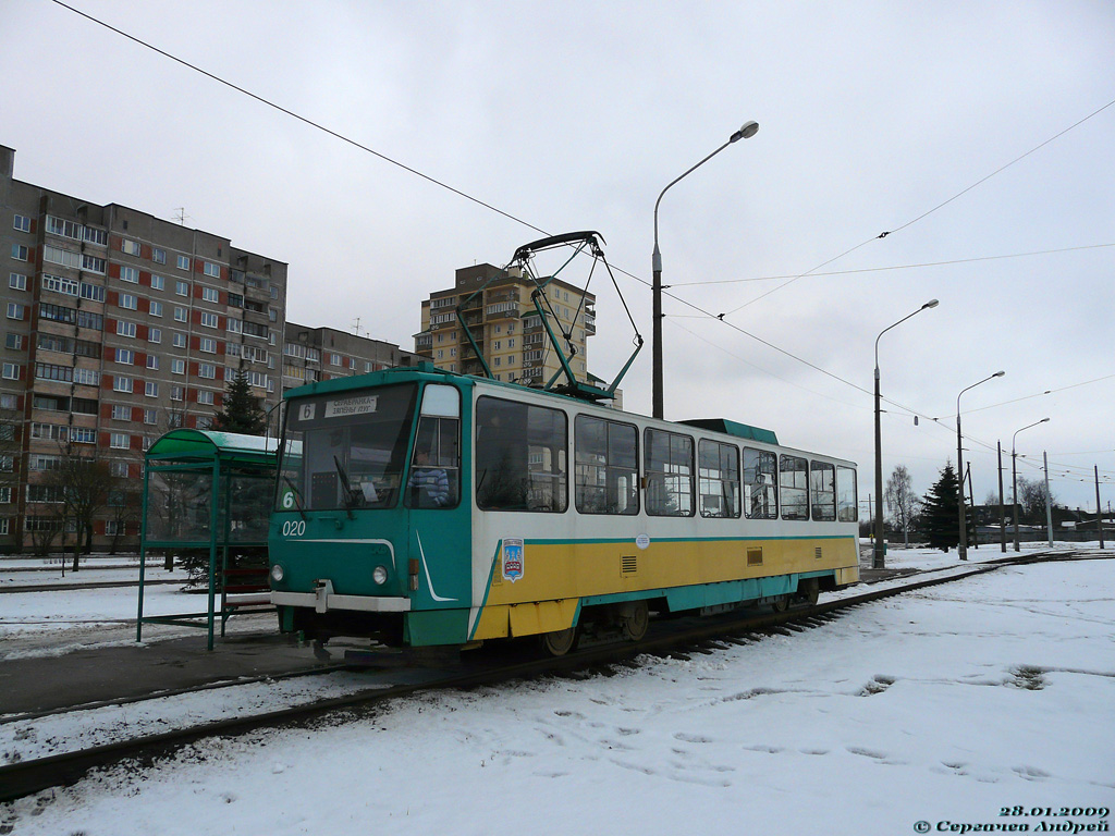 Minsk, Tatra T6B5SU nr. 020