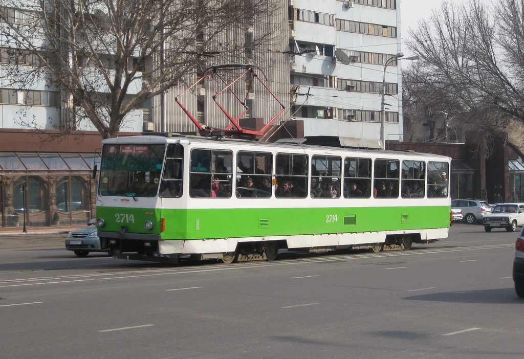 Ташкент, Tatra T6B5SU № 2714
