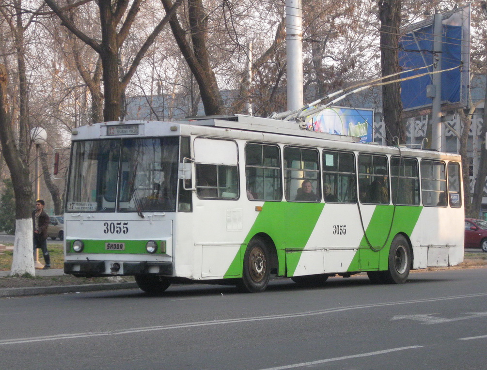 Ташкент, Škoda 14Tr13/6 № 3055