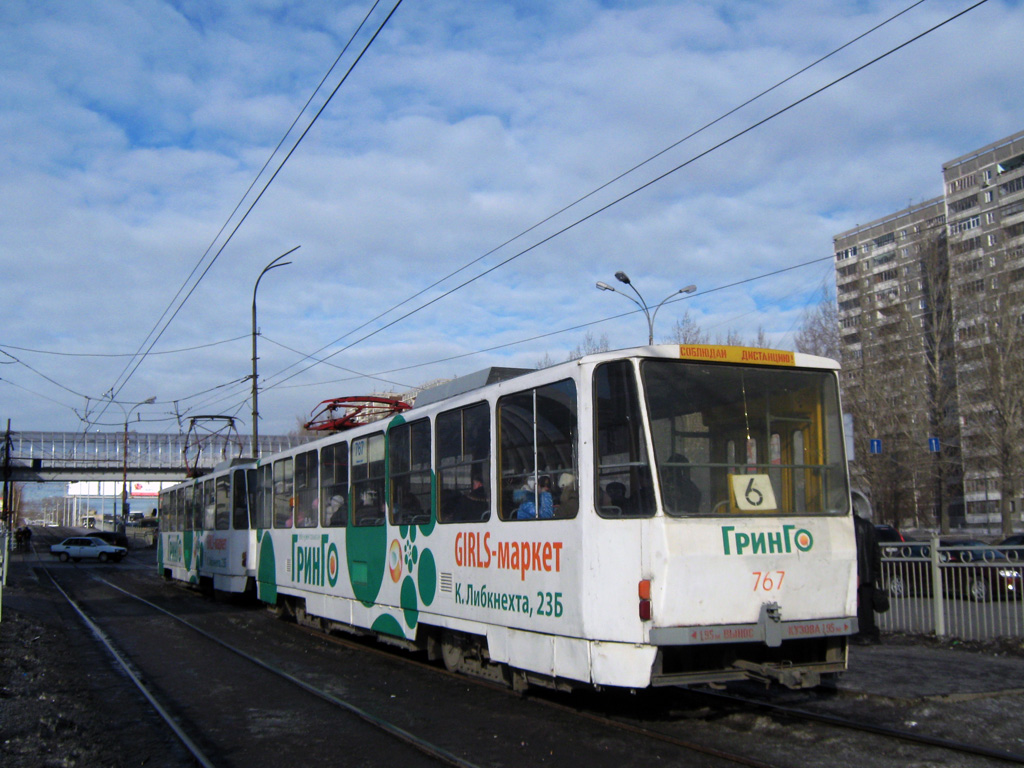 Екатеринбург, Tatra T6B5SU № 767