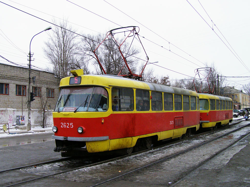 Волгоград, Tatra T3SU (двухдверная) № 2625; Волгоград, Tatra T3SU (двухдверная) № 2632