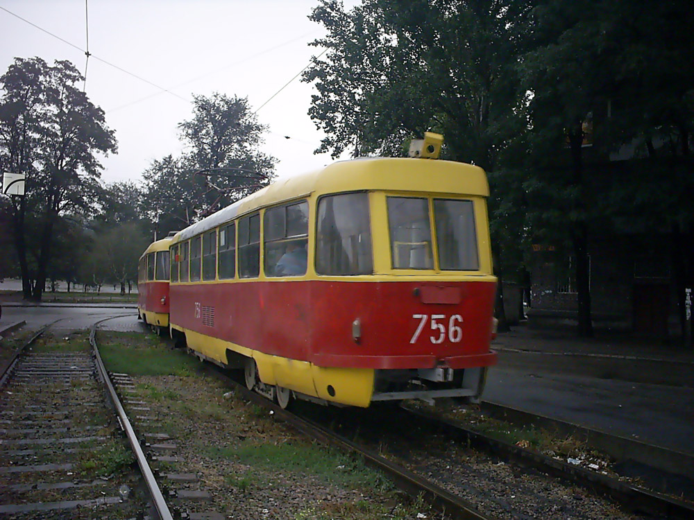 Запорожье, Tatra T3SU № 756