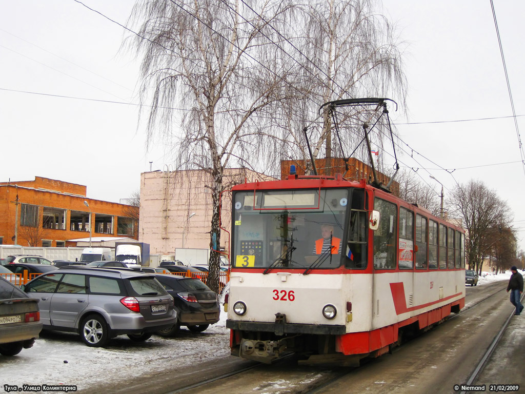 Тула, Tatra T6B5SU № 326